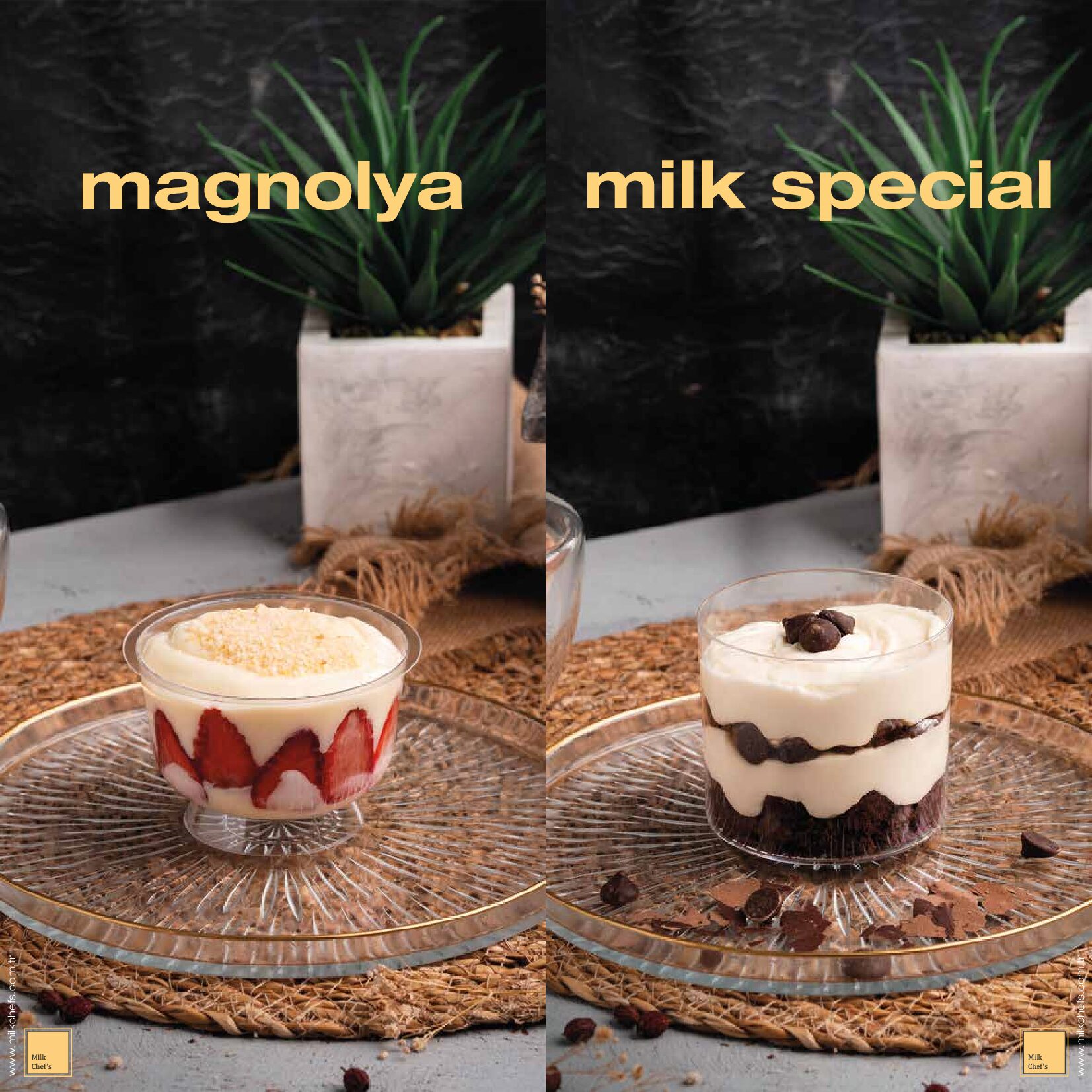 Milk Chef's öne çıkan tatlılar